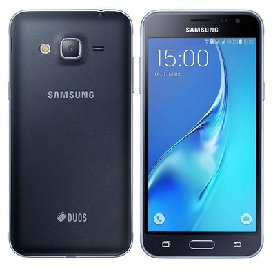 Samsung Galaxy J3 2016 SM-J320 DS Black Einsteiger Kinder Android Smartphone NEU
