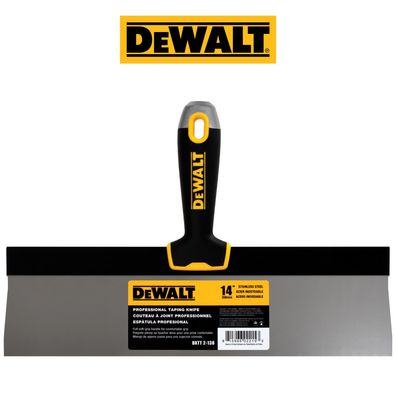 DEWALT Fassadenspachtel Profi 14"/356 mm Klinge rostfrei mit weichem Griff 2-138