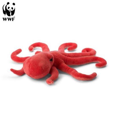 WWF Plüschtier - Oktopus (150cm) Plüschtier Riesenplüsch groß Tintenfisch