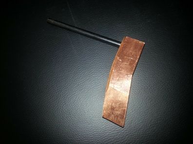 7,34€/100g)GOK Kupferstück Hammerlötkolben 350g Weichlötgarnitur Weichlötset
