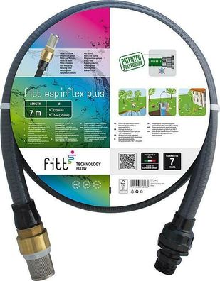 Fitt Ansauggarnitur Sauggarnitur 1" Saugschlauchgarnitur 4 & 7m
