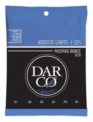 Martin Darco D220 - light (012-054) - Phosphor Bronze - Saiten für Westerngitarre