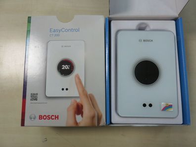 Bosch Junkers smarter W-LAN Regler EasyControl CT200 Touch-Screen App weiß