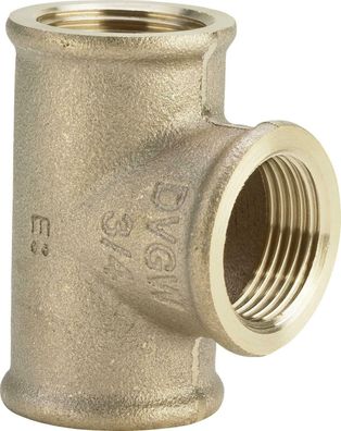 5 Stück Viega Rotguss Fitting T - Stück IG Rp 1 x 1 x 1/2 Nr. 3130