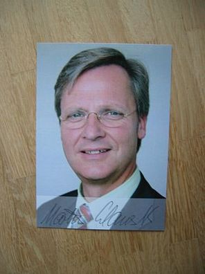 DIHK Hauptgeschäftsfüher Dr. Martin Wansleben - handsigniertes Autogramm!!!