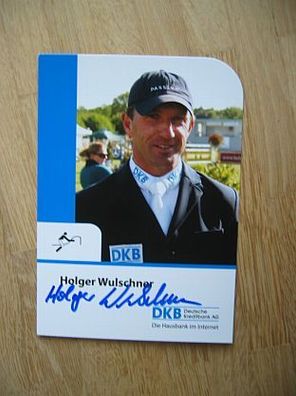 Springreiter Holger Wulschner - handsigniertes Autogramm!!!