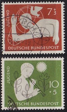 Germany BUND [1956] MiNr 0232-33 ( O/ used )