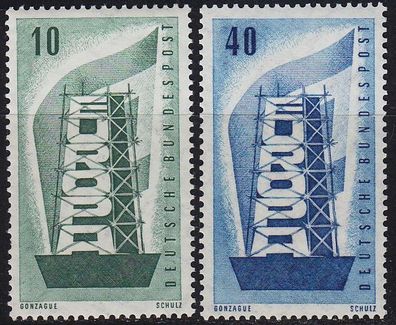 Germany BUND [1956] MiNr 0241-42 ( * */ mnh ) CEPT