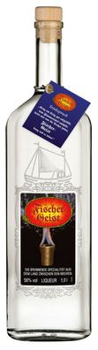 Fischergeist Kräuter-Likör Liqueur Spezialität 56% Vol. 1 Liter