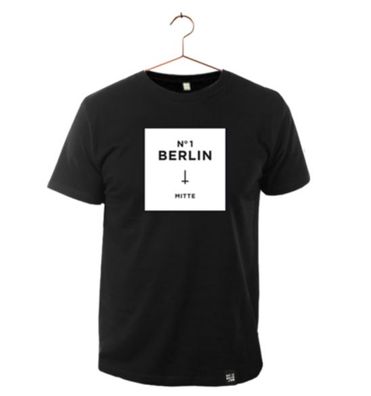 Dit is Balin, T-Shirt, No.01, Berlin, Mitte, Unisex, Schwarz oder Weiß