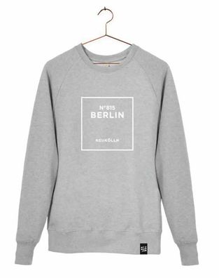 Dit is Balin, Sweatshirt, No.0815, Berlin, Neukölln, Unisex, Grau
