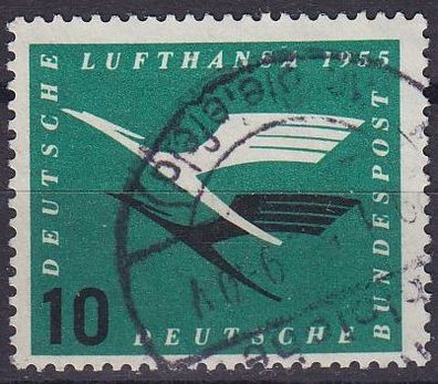 Germany BUND [1955] MiNr 0206 ( O/ used ) Flugzeuge