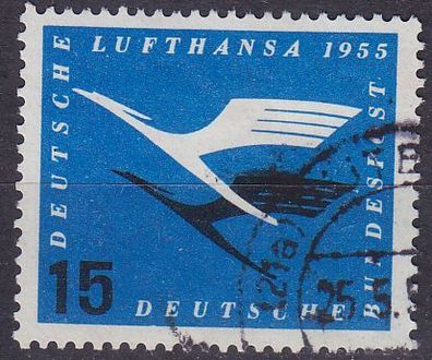 Germany BUND [1955] MiNr 0207 ( O/ used ) Flugzeuge