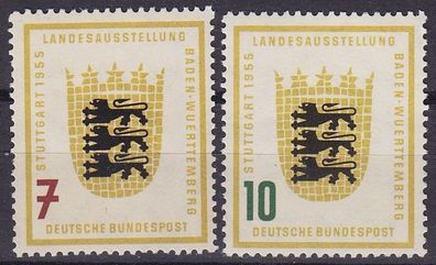 Germany BUND [1955] MiNr 0212-13 ( * */ mnh )