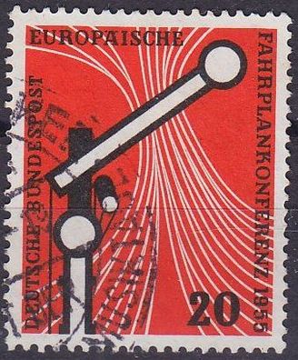 Germany BUND [1955] MiNr 0219 ( O/ used ) Eisenbahn