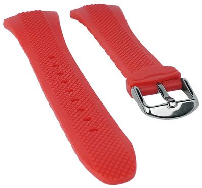 Calypso Ersatzband Kunststoff rot weich für Modell K5238/3 K5214