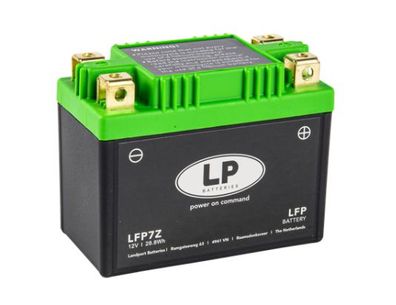 LFP7 LP Lithium LiFePo4 Motorradbatterie 12,8V/24Wh YTZ5S YTX7L-BS