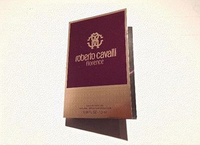 Roberto Cavalli florence 1,2ml Eau de Parfum Damen Duft Natural Spray