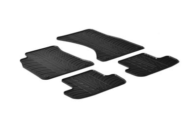 Design Gummi Fußmatten passend für Audi A5 8T Coupe, S5, RS5 2007-2016 Gummimatten