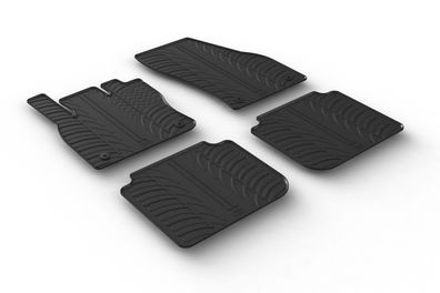 Design Gummi Fußmatten passend für Skoda Kodiaq auch Scout & RS 11.2016> Gummimatten