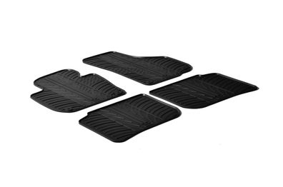 Design Gummi Fußmatten passend für Skoda Superb & Superb Combi (Kombi) 7.2008-8.2015