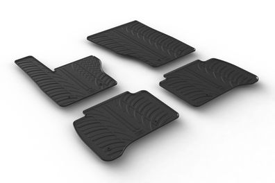 Design Gummi Fußmatten passend für Land Rover Range Rover Sport 07.2013> Gummimatten