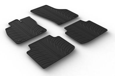 Design Gummi Fußmatten passend für VW Arteon & Arteon Shooting Brake 2017> Passform