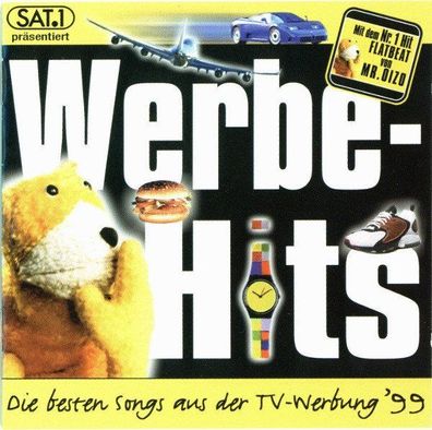 CD: SAT.1 Präsentiert Werbehits - Die Besten Songs Aus Der TV-Werbung ´99 (1999) WSM