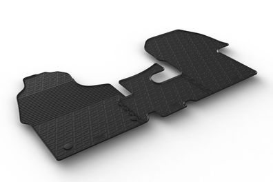 Design Gummi Fußmatten passend für Mercedes Sprinter 910 Kasten mit Heckantrieb 2018>