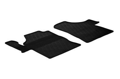 Design Gummi Fußmatten passend für Mercedes Viano & Vito (für Frontsitze) 2010-2014