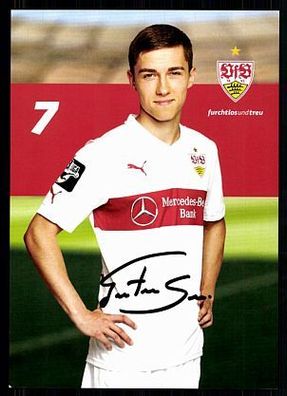 Gratas Sirgedas Autogrammkarte VFB Stuttgart II 2014-15 Original Sign + A 91482