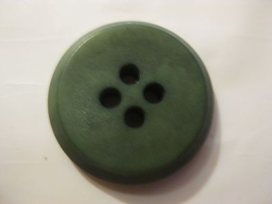 1 Kunststoffknopf Knöpfe grün 20x5mm 4 Loch Nr 3014
