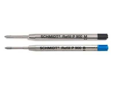 Schmidt Kugelschreibermine P900 Schwarz oder Blau G2 Großraummine für Kuli