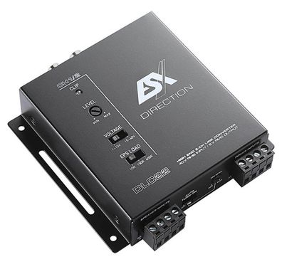 ESX Direction 2-Kanal High/ Low Converter DLC22 (mit EPS Pro) Cinch Adapter