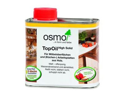 OSMO TopOil High Solid 0,5 L - Öl für Möbel und Küchenarbeitsplatten