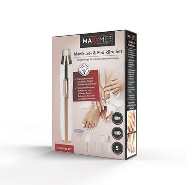 Maxxmee Perfect Beauty Nails Nagelpflege Maniküre- und Pediküre-Set 8-teilig