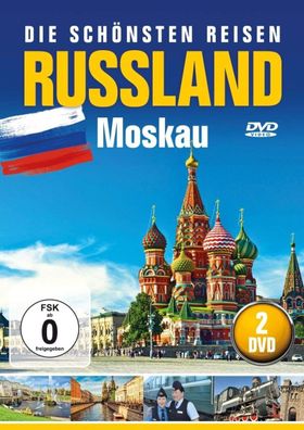 Die Schönsten Reisen Russland & Moskau DVD NEU OVP