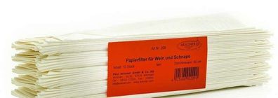Kitzinger Papierfilter 50cm 10 Stk. f. Wein u. Schnaps