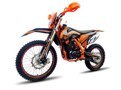 300ccm Alfarad A8 Dirtbike Vollsross Enduro Pitbike Crossbike Cross 21/18 Orange