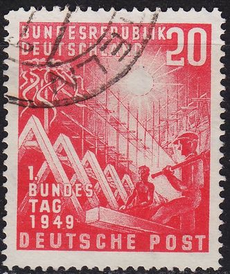 Germany BUND [1949] MiNr 0112 ( O/ used ) [01]