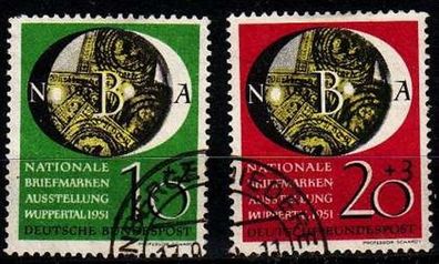 Germany BUND [1951] MiNr 0141-42 ( O/ used ) [01]
