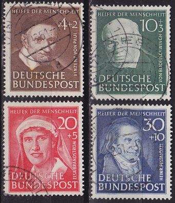 Germany BUND [1951] MiNr 0143-46 ( O/ used ) [01]