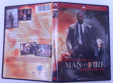 DVD Man on Fire - Mann unter Feuer (2005) Denzel Washington in Originalbox