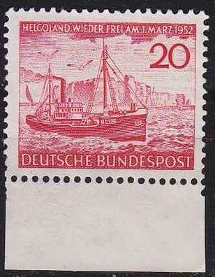 Germany BUND [1952] MiNr 0152 ( oG/ no gum ) Schiffe