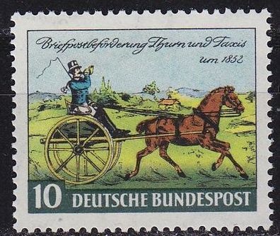 Germany BUND [1952] MiNr 0160 ( * */ mnh ) Pferde