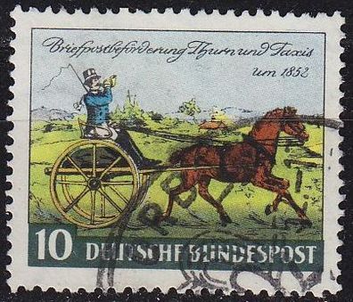 Germany BUND [1952] MiNr 0160 ( O/ used ) Pferde