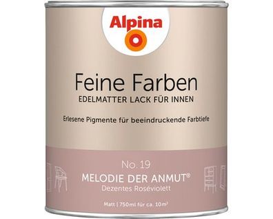 Alpina Feine Farben edelmatter Lack für Innen #19 Melodie der Anmut 750ml