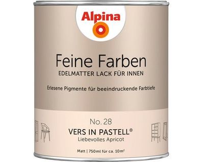 Alpina Feine Farben edelmatter Lack für Innen #28 Vers in Pastell 750ml