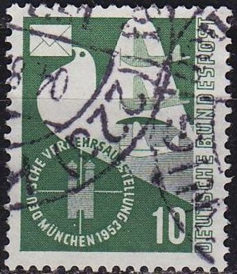 Germany BUND [1953] MiNr 0168 ( O/ used )