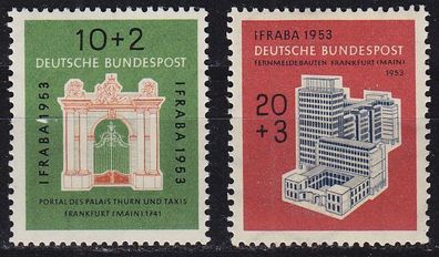 Germany BUND [1953] MiNr 0171-72 ( * */ mnh )